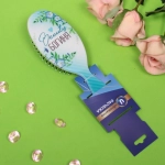 Расчёска массажная «The Best Collection - Beauty Богиня», 7*24 см (блистер Ultramarine)