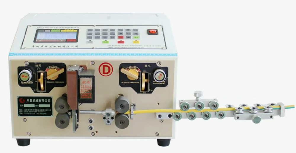 Станок для резки и зачистки провода HC-515E2