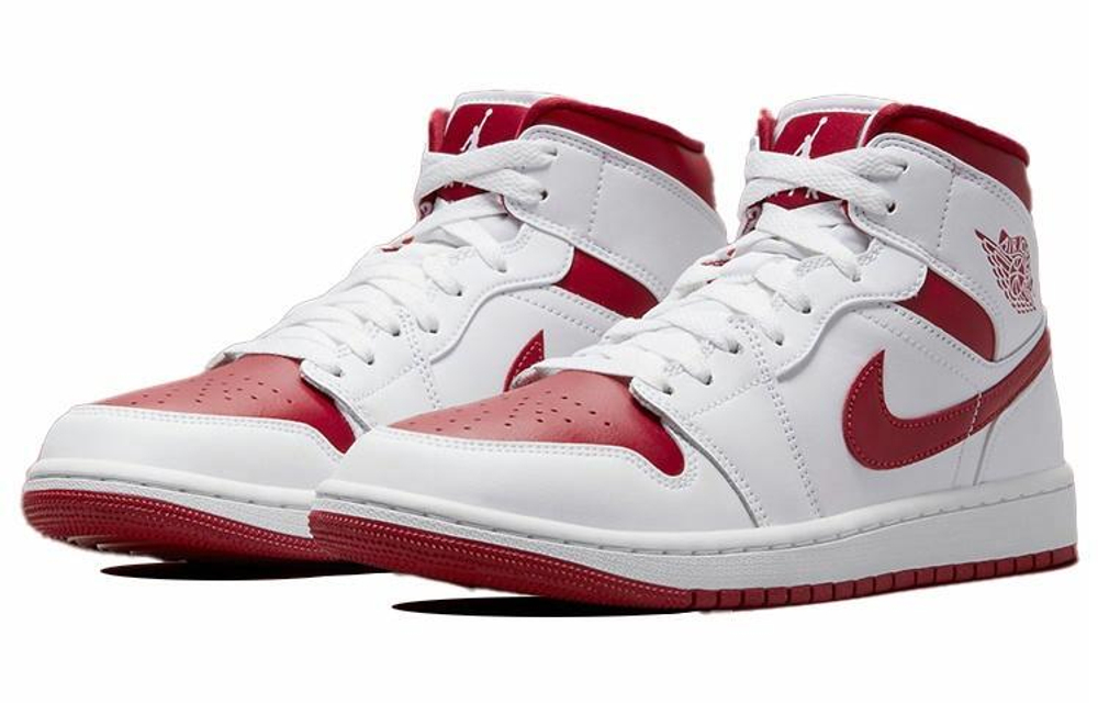 Кроссовки Jordan Air Jordan 1 Mid "Reverse Chicago" (Женская размерная сетка)