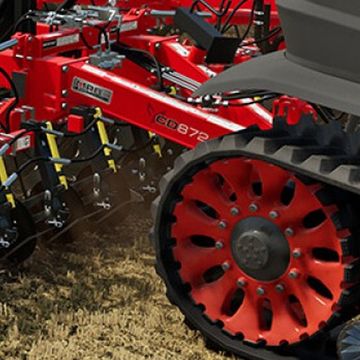 Поворотная правая передняя ось BOURGAULT