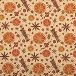 Бумага упаковочная новогодняя "Christmas Kraft", 70х100 см, 10 дизайнов ассорти, ЗОЛОТАЯ СКАЗКА, 592053, 1шт