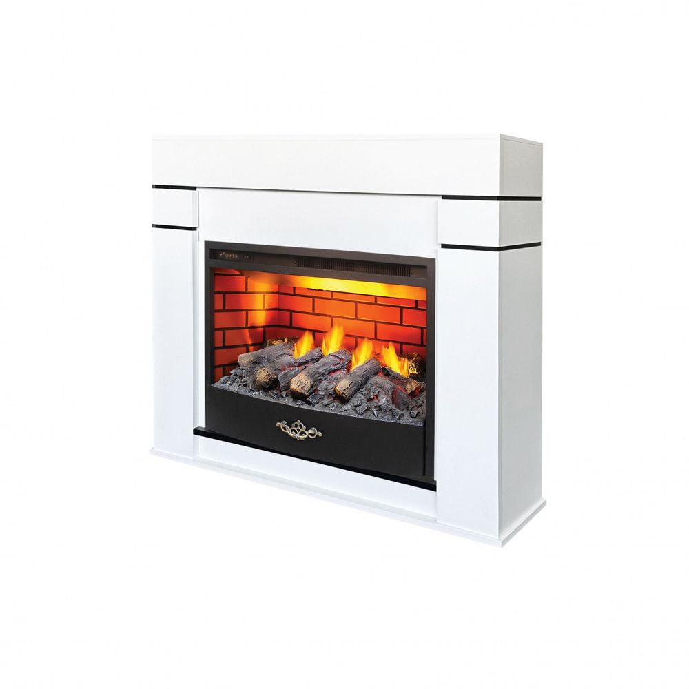 Электрокамин RealFlame Alta WT белый c Firestar 25,5