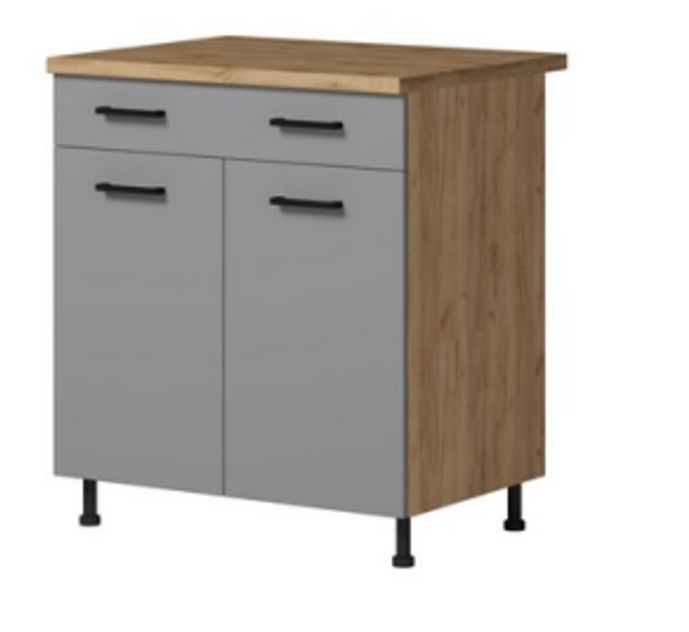 Alisa Grey - Стол рабочий 800 с ящиком