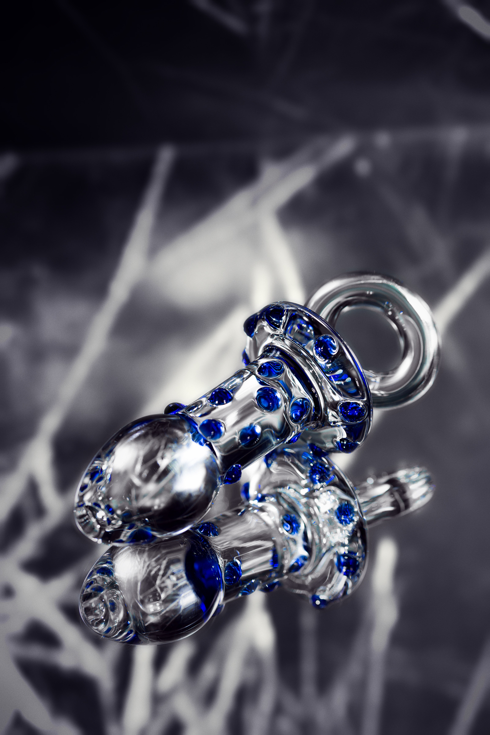 Втулка анальная стеклянная 13,5 см