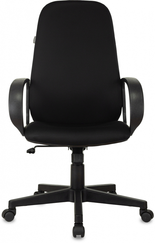 Кресло руководителя Бюрократ Ch-808AXSN черный TW-11 крестов. пластик