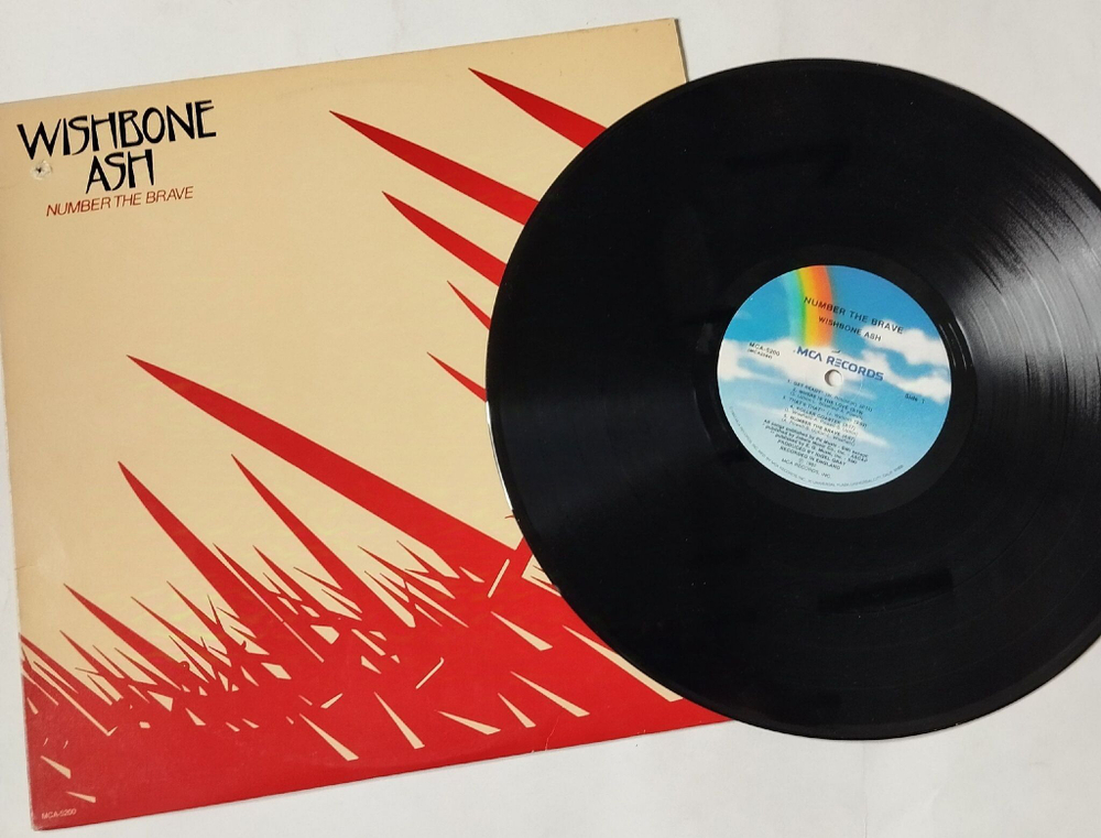 Винтажная виниловая пластинка LP Wishbone Ash Number The Brave (USA 1981)
