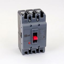 Автомат DEKraft ВА-302 3П 100А 25кА 00575