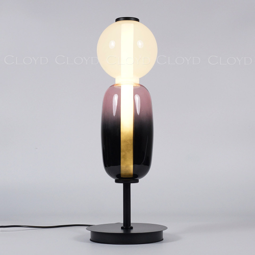 Настольная лампа Cloyd SUPERNOVA-A T1 / выс. 56 см - 2 яруса - черный (арт.30138)