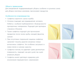 Салфетка нетканная микроволоконная 40*40см, 60 гр/м², 10 шт/уп, синяя HQ Profiline