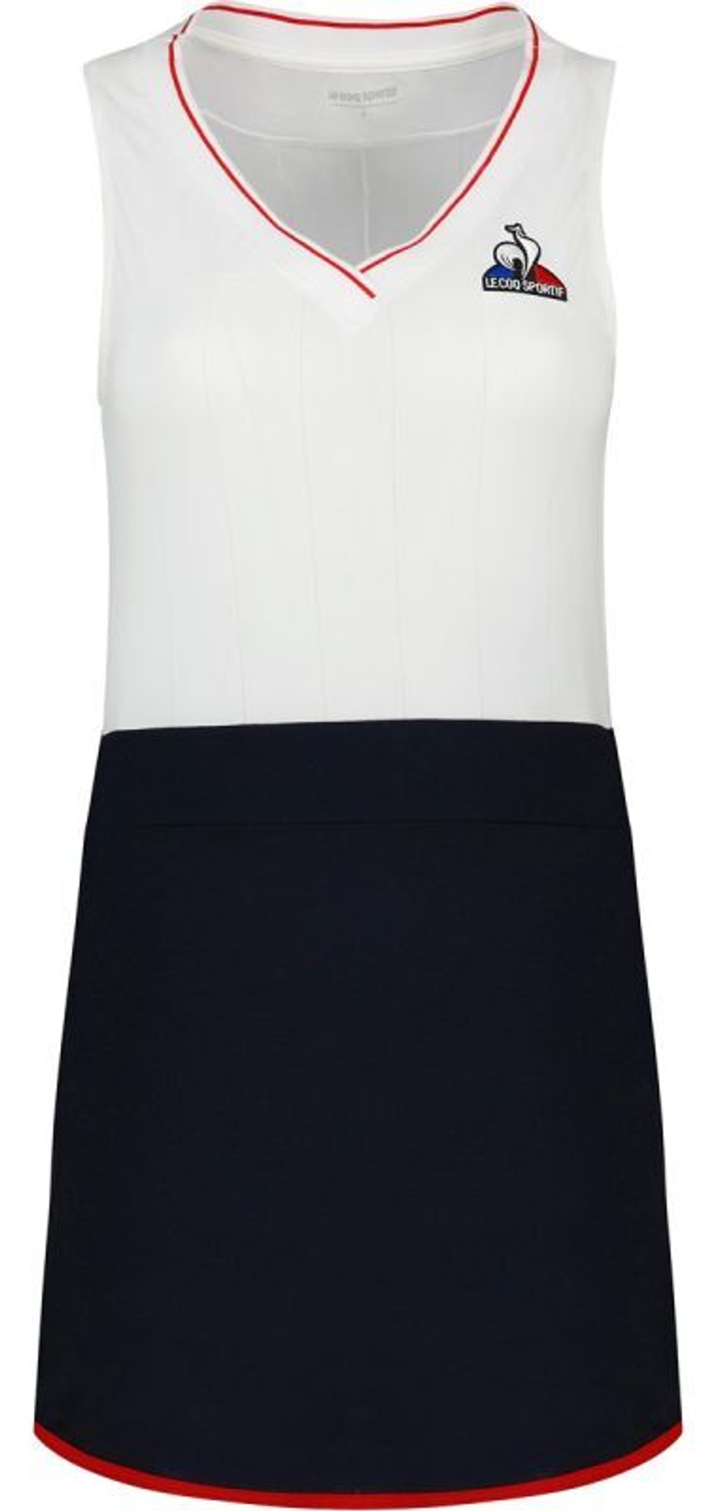 Теннисное платье Le Coq Sportif Robe 22 No.1 W - белый