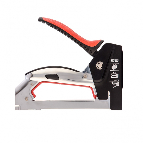 Степлер мебельный, тип скобы 53, 6-10мм, стальной, быстрая загрузка, PRO Matrix, 40916