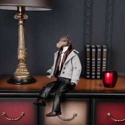 Кукла интерьерная коллекционная Конь Мистер Льюис