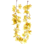 Лиана искусственная «Green garden» 170см клен, цвет желто-оранжевый