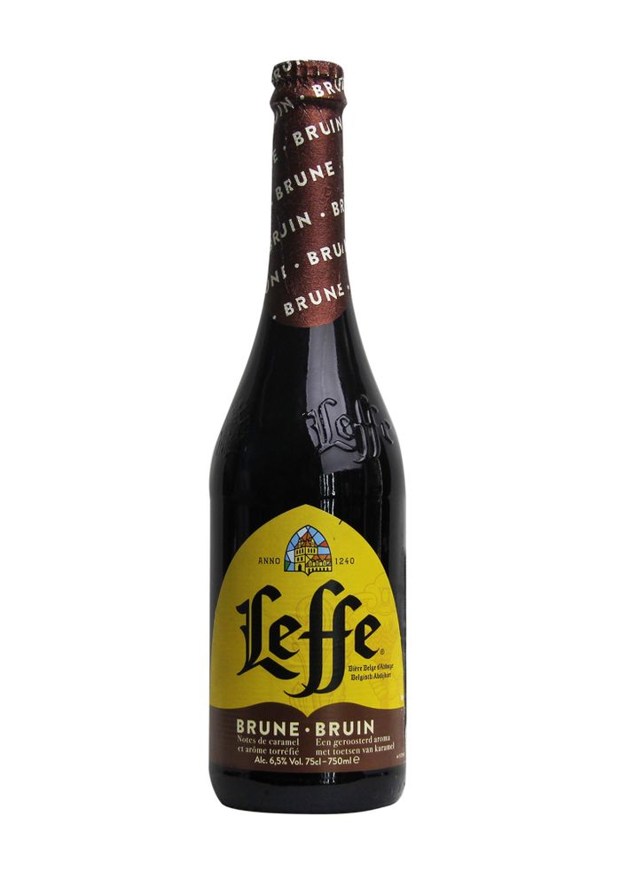 Пиво&quot;Leffe Brune&quot; темное пастеризованное 0.75 л.ст/бутылка