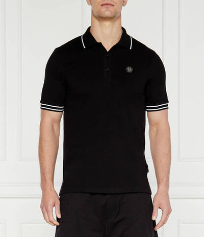 Поло Philipp Plein - черный(MTK7429 PTE003N)