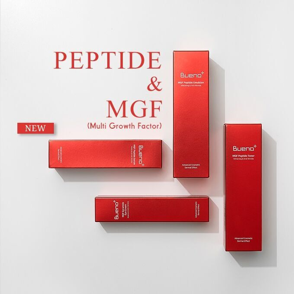 Омолаживающая сыворотка с пептидами Bueno MGF Peptide Serum Plus, 50 мл