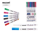Набор маркеров-красок с контуром,6цв(1 зол.+5 серебр.)CONTOUR(Mazari)