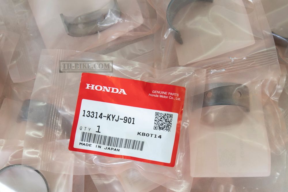 BEARING, CRANKSHAFT, A, B, C, D, E, F, G. 13312-KYJ-901, 13313-KYJ-901, 13314-KYJ-901, 13315-KYJ-901, 13316-KYJ-901, 13317-KYJ-901, 13318-KYJ-901