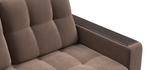 Диван Босс двухместный Велюр Монолит мокко