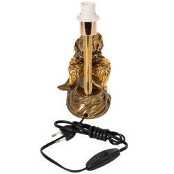 Настольная лампа Сердце Купидона Бронза Роза