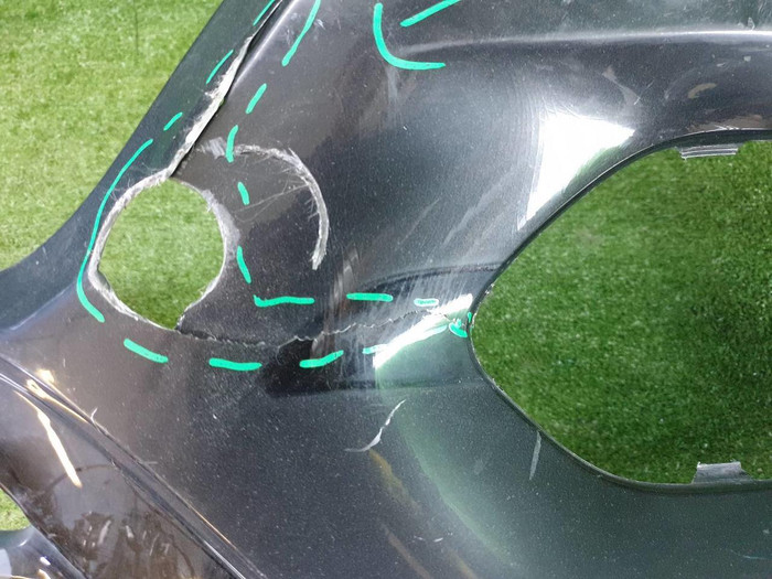 Бампер передний Mercedes GLK x204 (2012-2015)