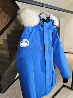 Синяя пуховая парка Expedition Canada Goose премиум класса