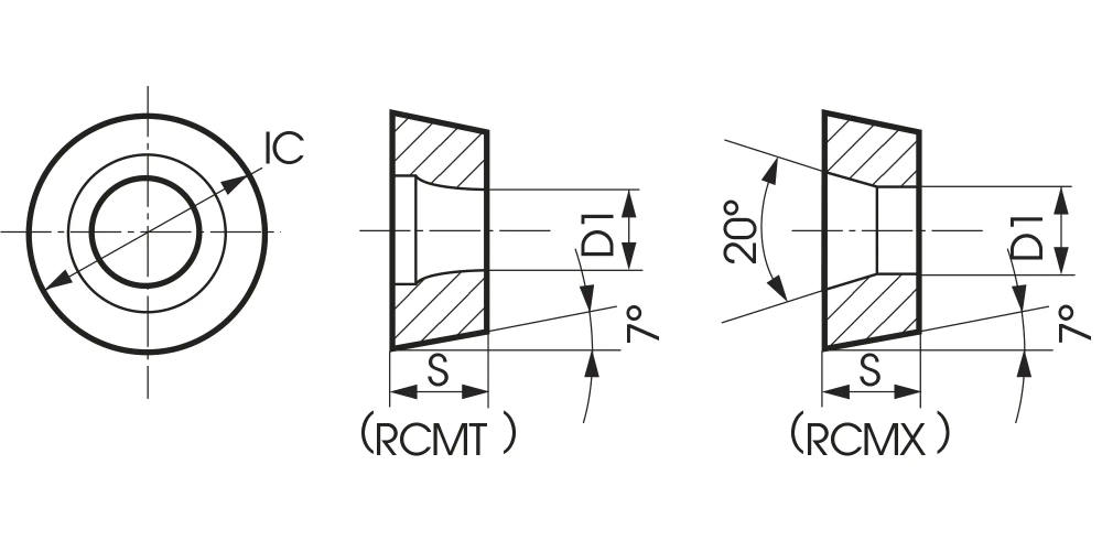 Токарные пластины RCMX1606M0N-RP-ZC036