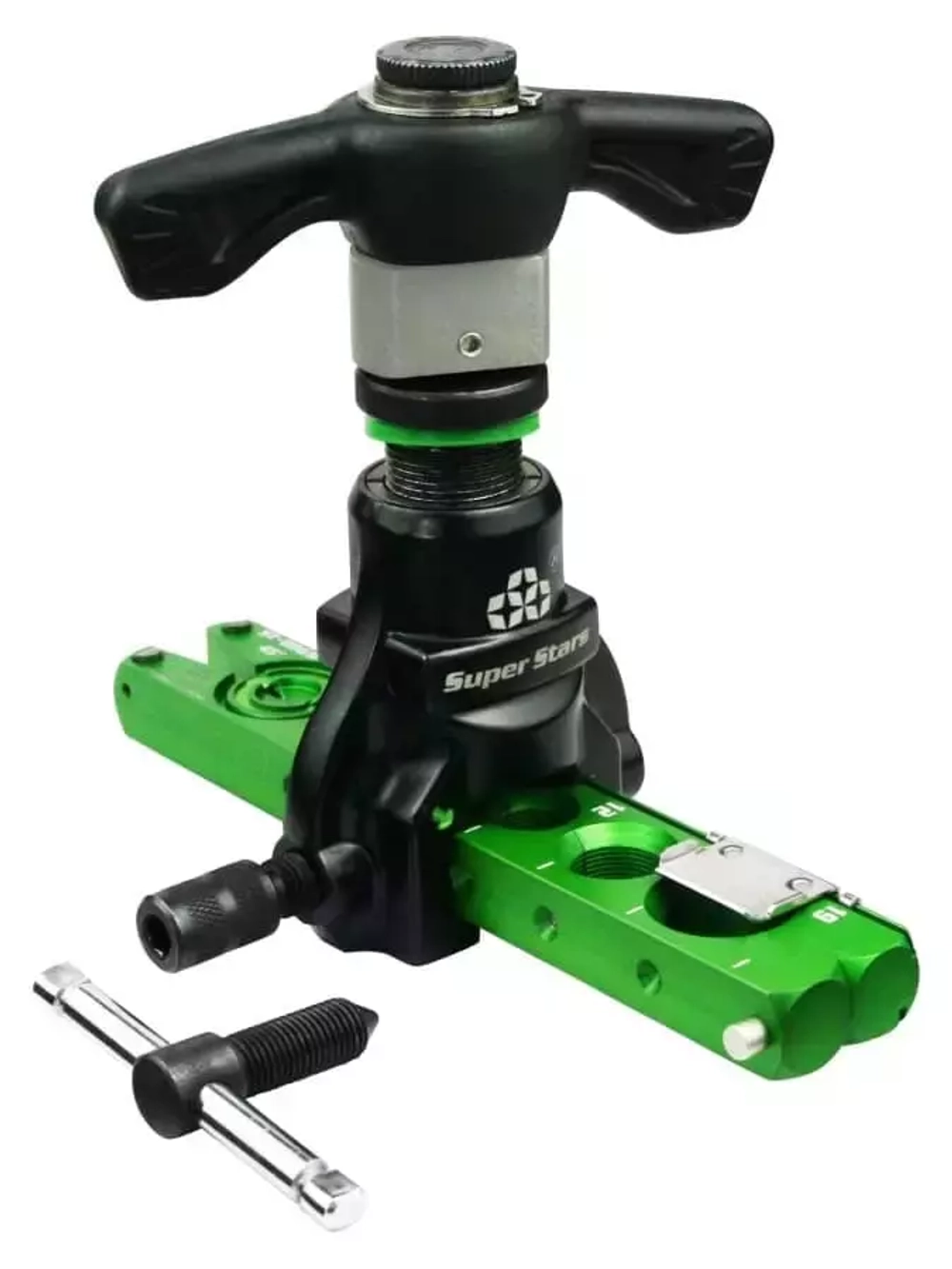 Вальцовка эксцентриковая с реверсом Super Stars ST-R806А (1/4" - 3/4"; облегченная, с ограничителем подачи трубы)