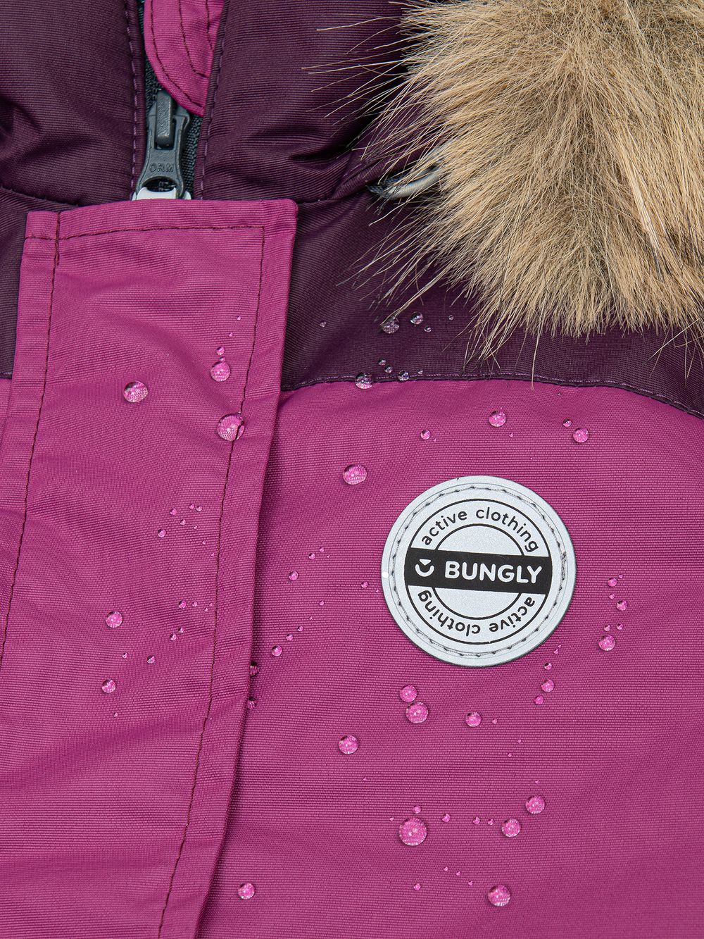 Комбинезон зимний с системой роста "Фуксия"