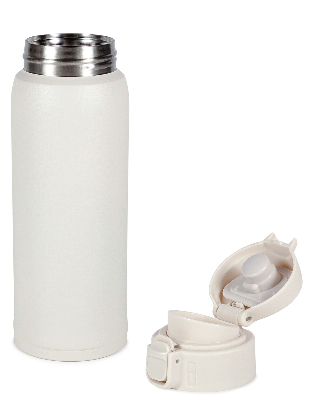 Термокружка Relaxika 701 (0,48 литра), белая (без лого)