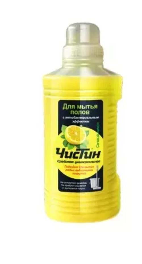Средство для мытья пола Чистин Сочный лимон 1000 мл