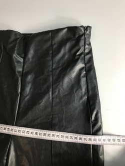 Штаны De Facto под кожу, эффектный клеш с вырезами спереди 42 размер, новые