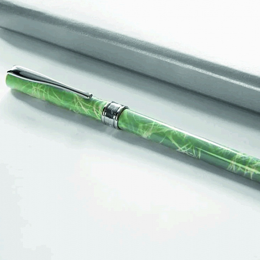 Перьевая ручка Aurora Magellano Lacca Ice CT, перо - F, в подарочной коробке