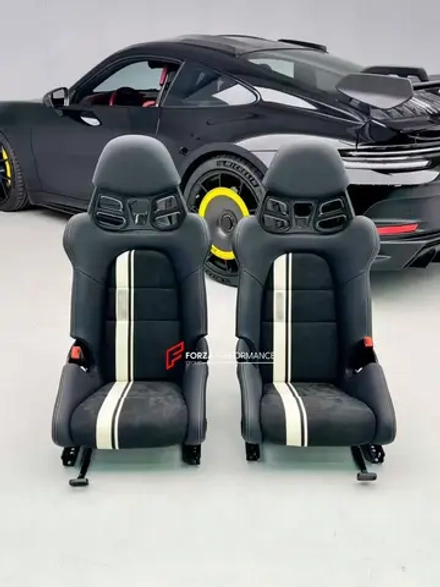 Карбоновые сиденья / ковшевые кресла для PORSCHE 911 992.1 GT3 2022+ Порше