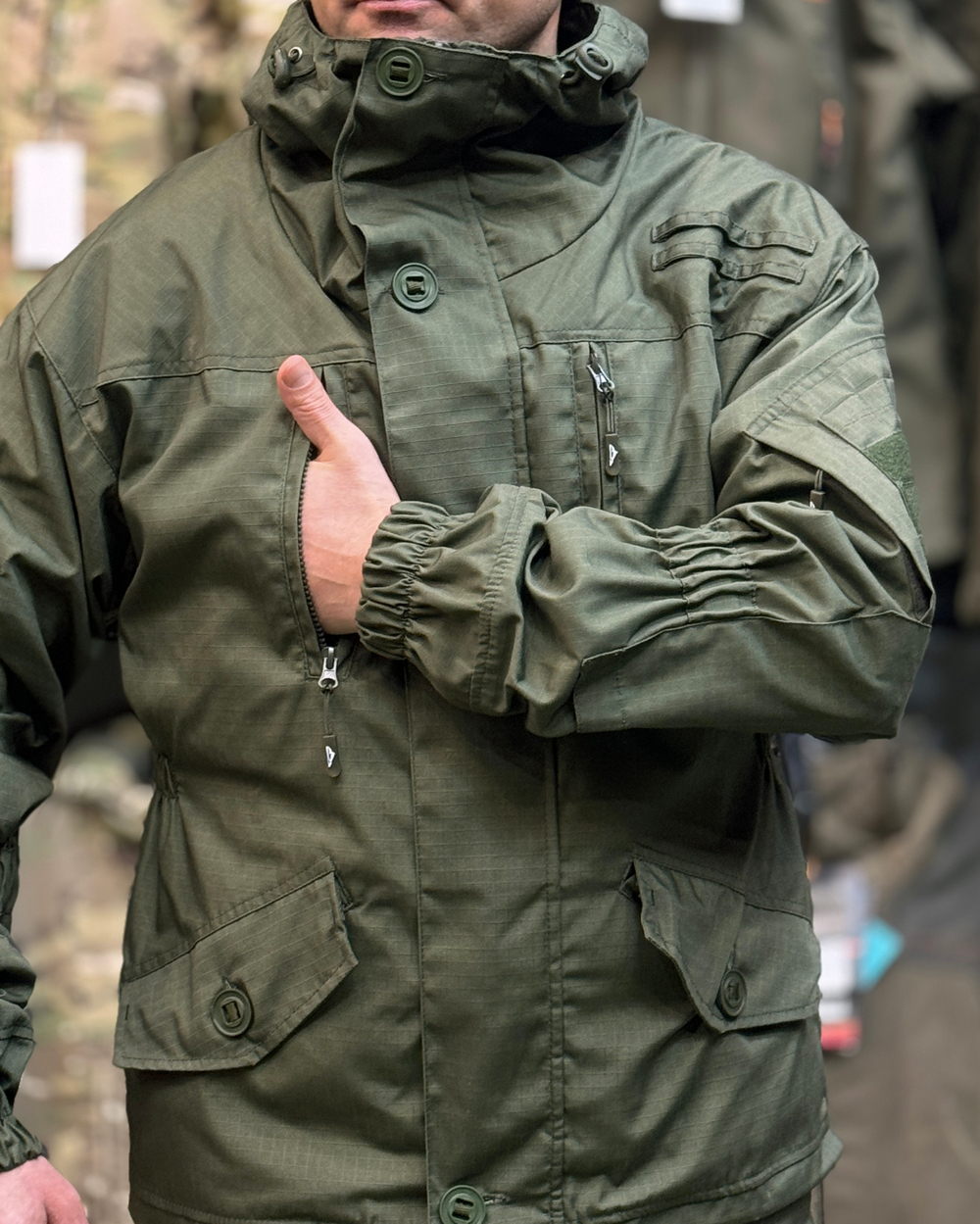 Костюм Горка 6М "Олива" с флисом, Рип-стоп (Беларусь)