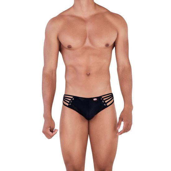 Мужские трусы джоки черные Pikante TZU JOCKSTRAP 033711