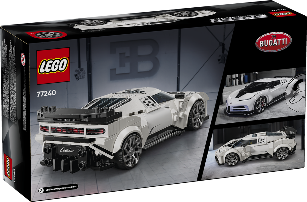 Конструктор Лего Спид Чемпионс Бугатти Чентодиечи 77240 | LEGO Speed Champions Bugatti Centodieci Sports Car 291 д 9+