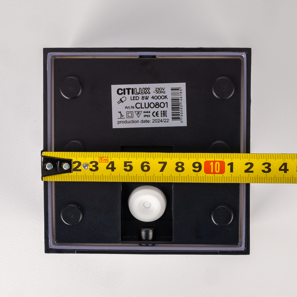 Citilux DOMUS CLU0801 LED Уличный настенный светильник Чёрный