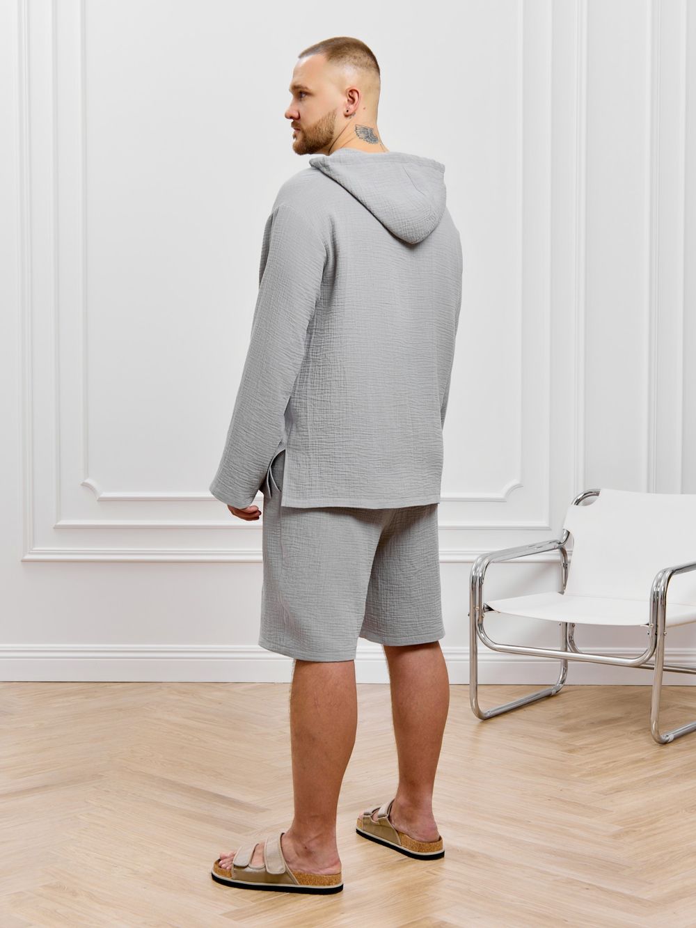 Костюм мужской Нептун-1 Виотекс СЕРЫЙ