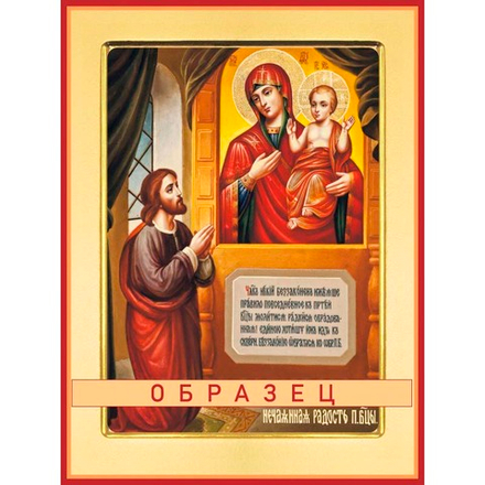 Нечаянная радость икона Божией Матери БМ-90 (бм/Н/3/1)
