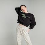 Свитшот укороченный "УГОЛЬ" подростковый