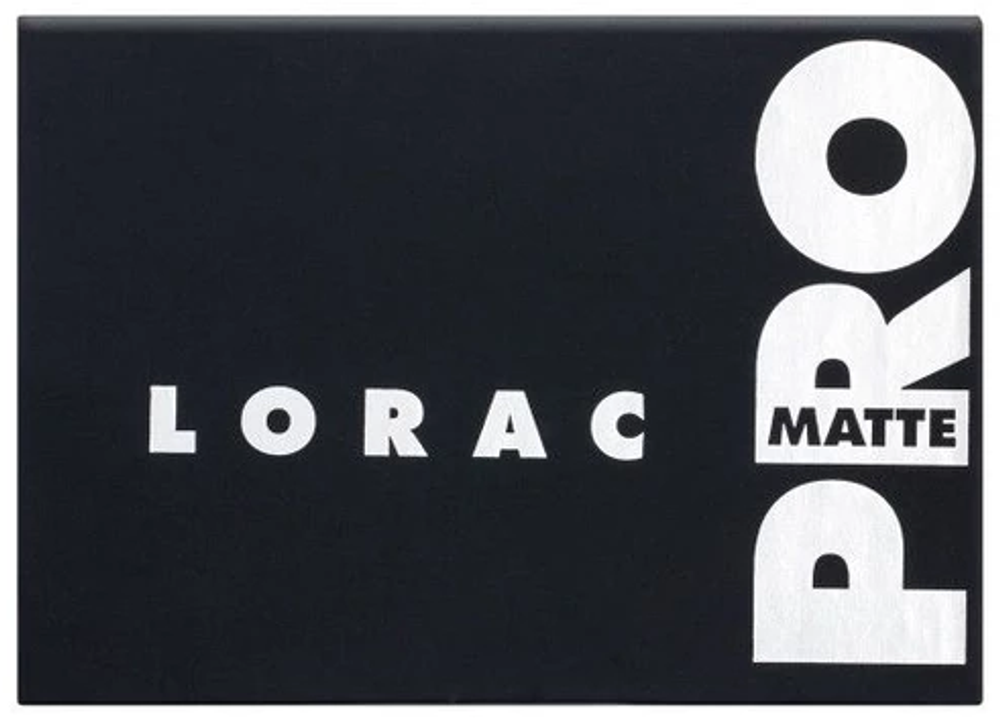 LORAC Pro Matte Eye Shadow Palette матовая палетка теней