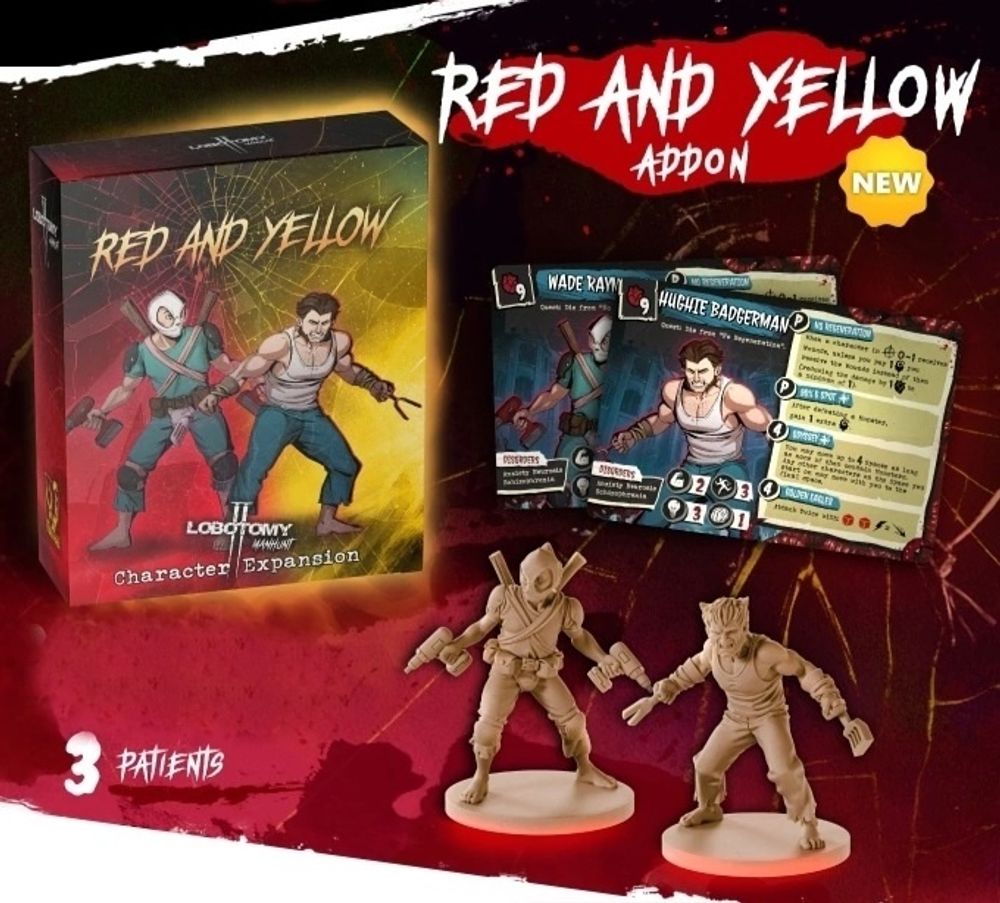 [Предзаказ] Lobotomy 2: Red and Yellow