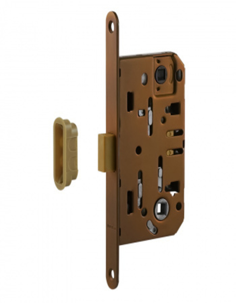 Корпус замка М13М-96 (мат.кофе) под фикс.с о/п