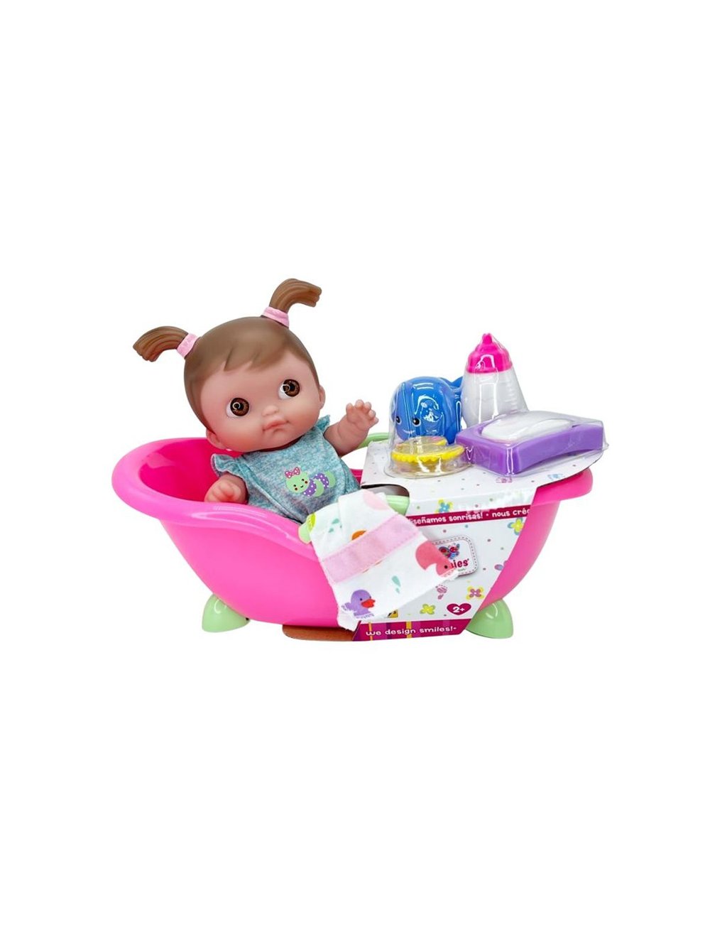 Пупс BERENGUER виниловый 24см с аксессуарами (17434)