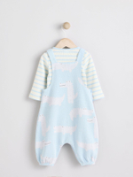 Комбинезон и боди в комплекте для малышей Next E47-394, Молочный, Голубой