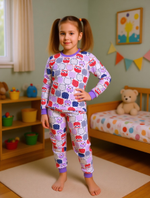 Пижама теплая на девочку///Расцветки моделей обновляются каждую неделю. ОСТАВЛЯЕМ ЗА СОБОЙ ПРАВО отправить расцветку, которая есть на складе.