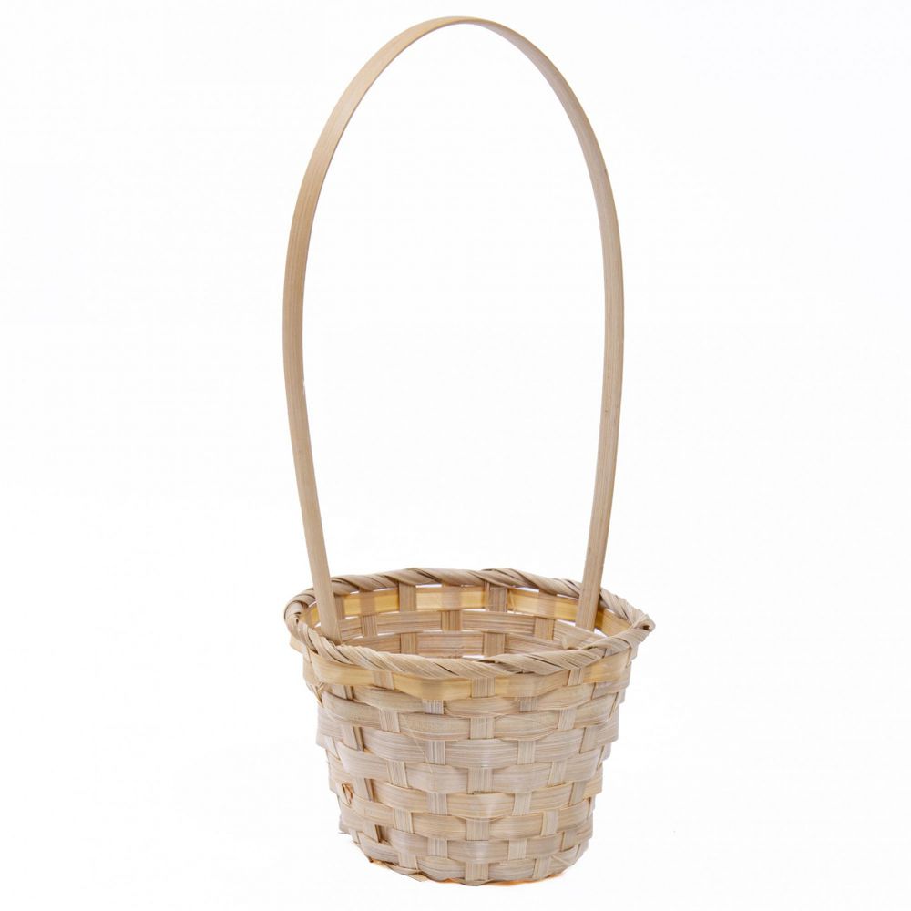 Корзина (бамбук) D13xН9,5 НН28 НАТУРАЛЬНЫЙ
