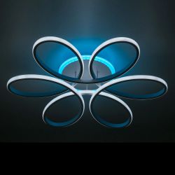 Citilux Сезар Смарт CL233A170E RGB Умная люстра Белая