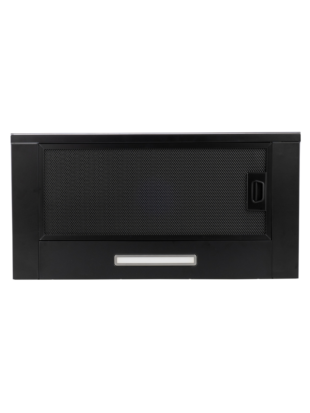 Кухонная вытяжка MACBI встраиваемая MTF 60-3-Fblack 800м3/ч Черная/черный фильтр (планка: акрил)